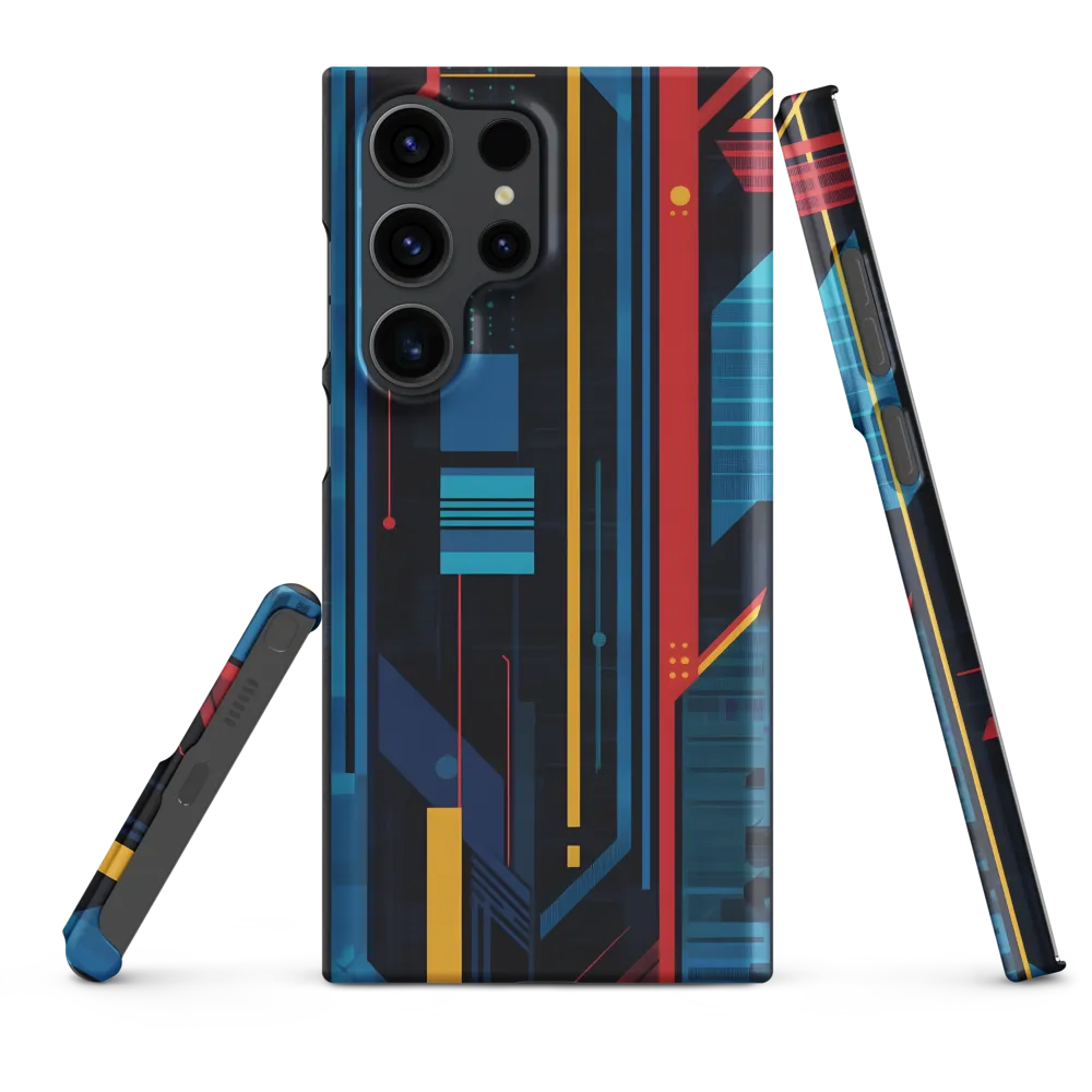 Symphony of Lines | Phone Case |  S23 Ultra | Snap Case | Matte