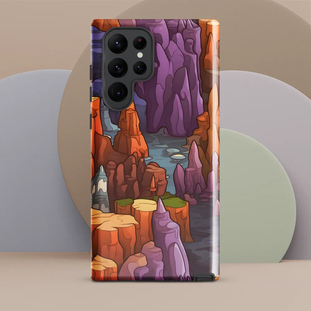 Vibrant Rockscape: A Digital Odyssey