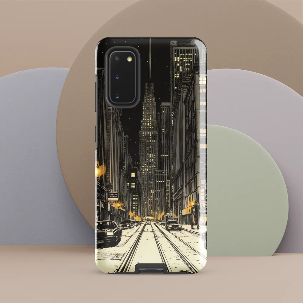 Whispers of the Night City | Phone Case |  S20 | Tough Case | Glossy