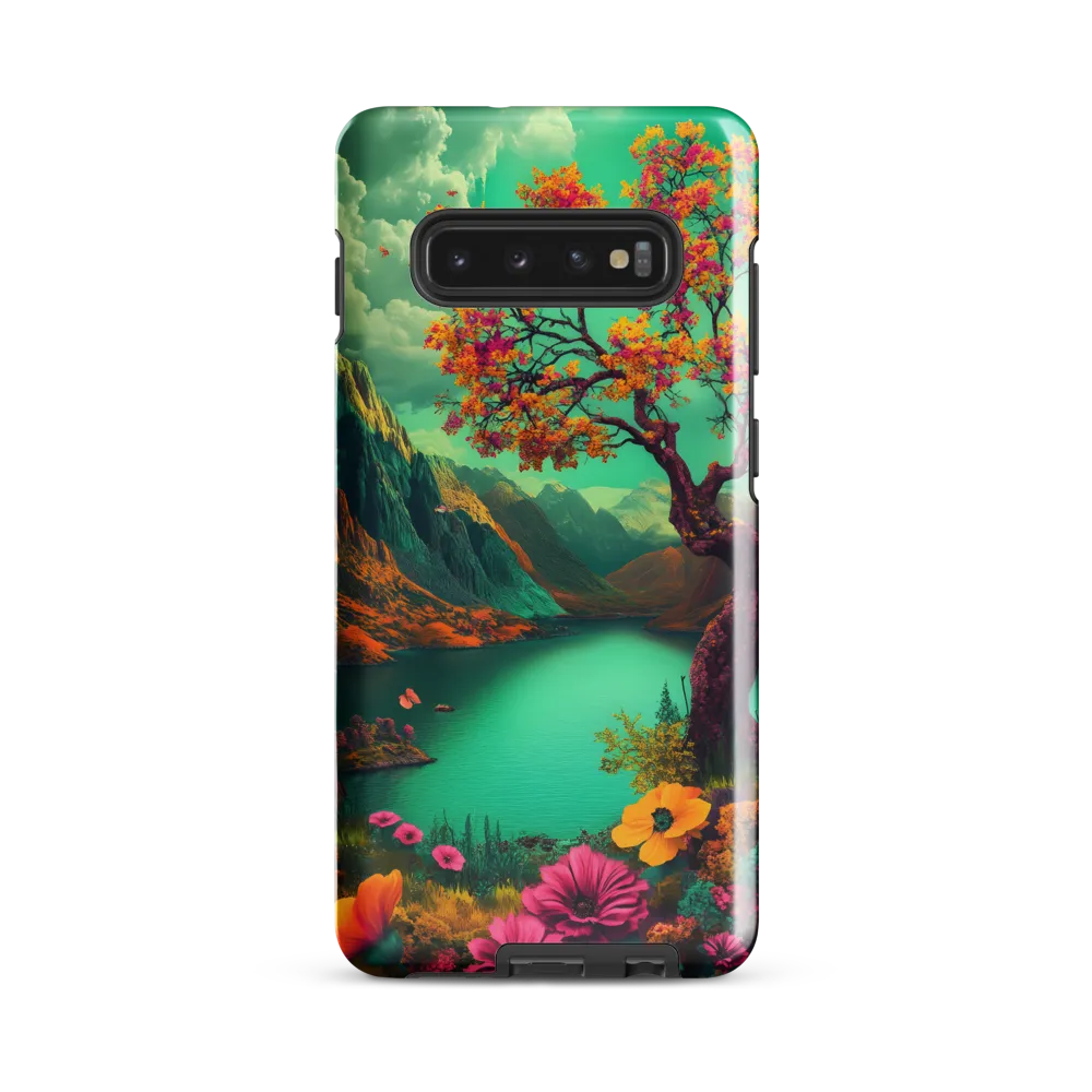 Elysium in Bloom | Phone Case |  S10 Plus | Tough Case | Glossy