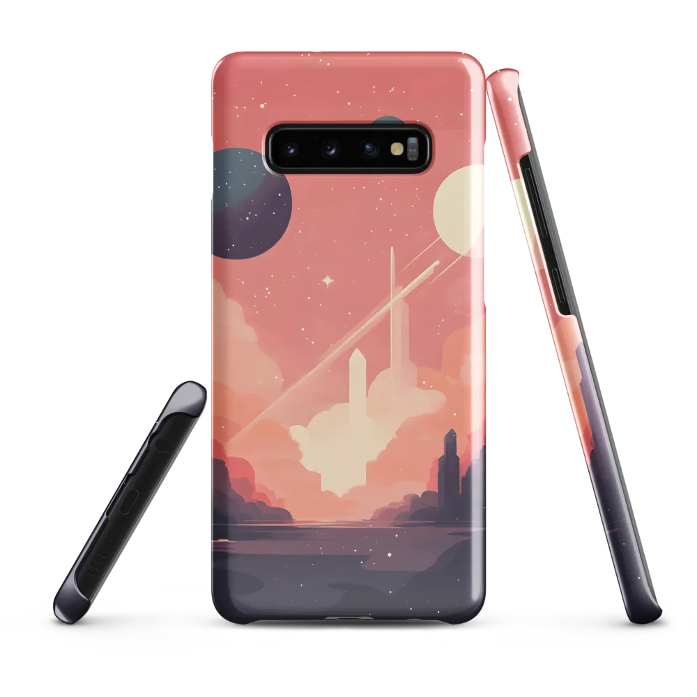 Celestial Serenity | Phone Case |  S10 Plus | Snap Case | Glossy