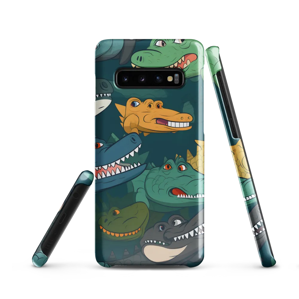 Cheerful Crocodilian Parade