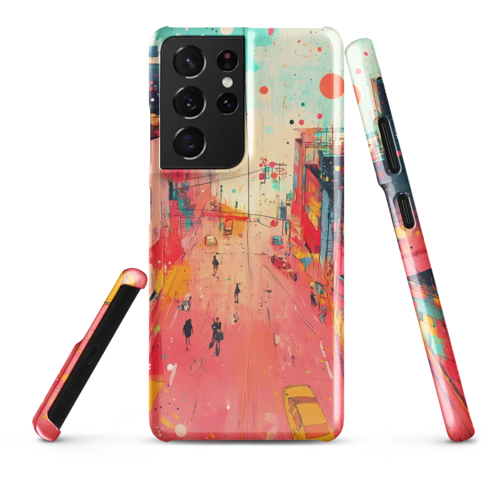 Vibrant City Life | Phone Case |  S21 Ultra | Snap Case | Glossy
