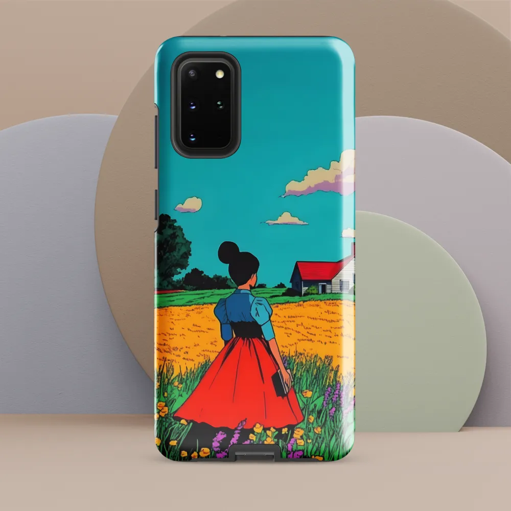 Whispers of a Sunlit Meadow | Phone Case |  S20 Plus | Tough Case | Glossy