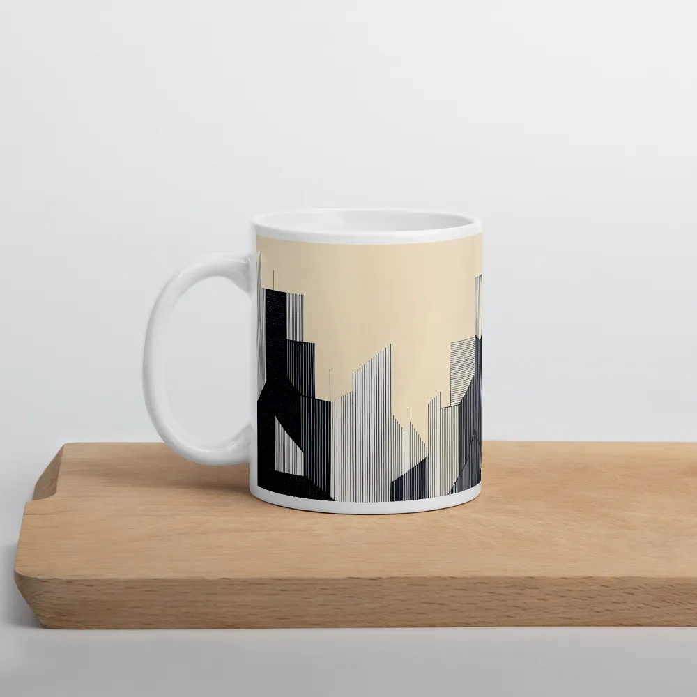 Urban Serenity | Mug with White inside | 11 oz