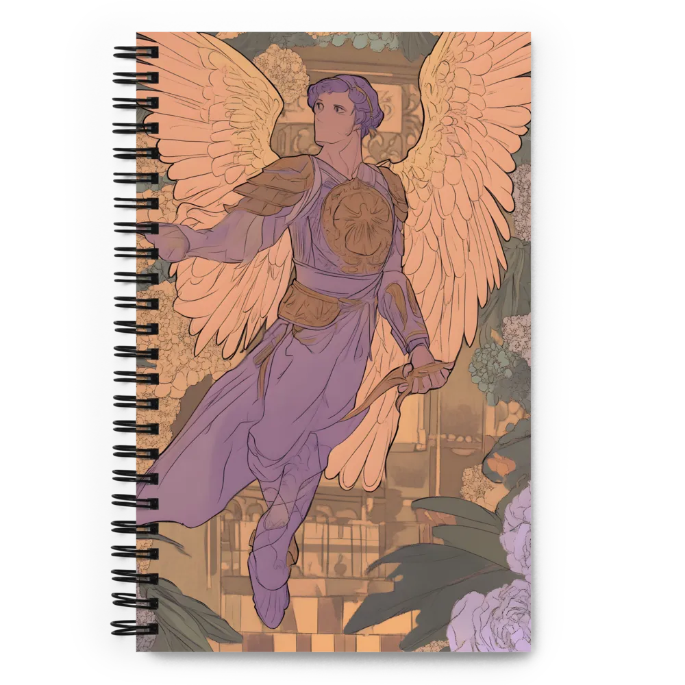 Celestial Guardian | Spiral Notebook