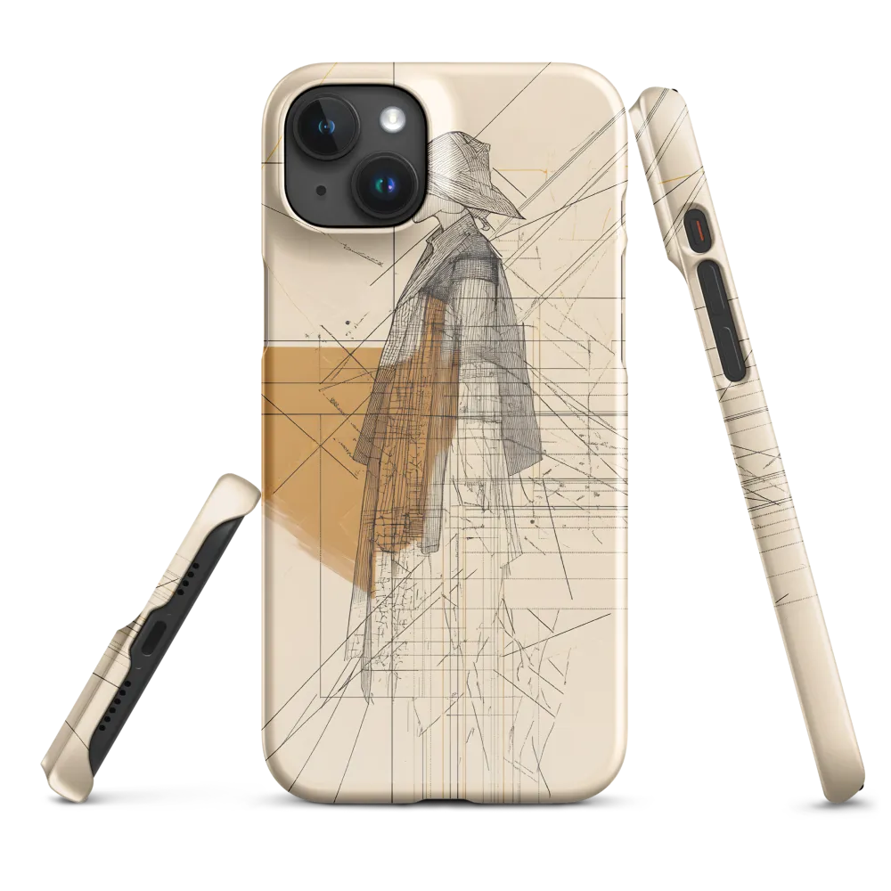 Abstract Profile: A Minimalist Exploration | Phone Case |  15 Plus | Snap Case | Glossy
