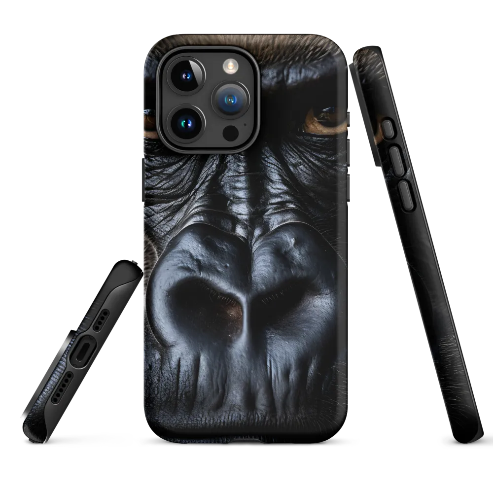 Gaze of the Wild: A Gorilla's Portrait