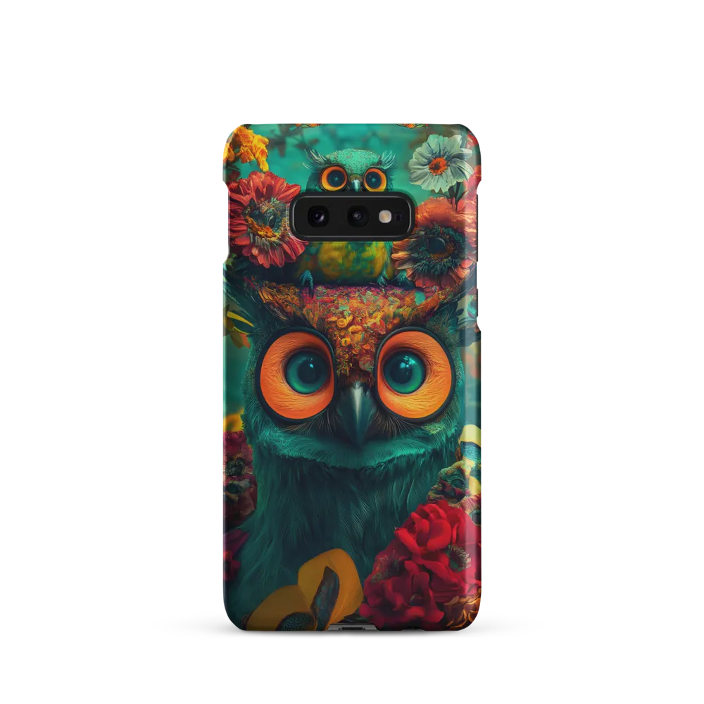 Majestic Harmony: The Floral Owl