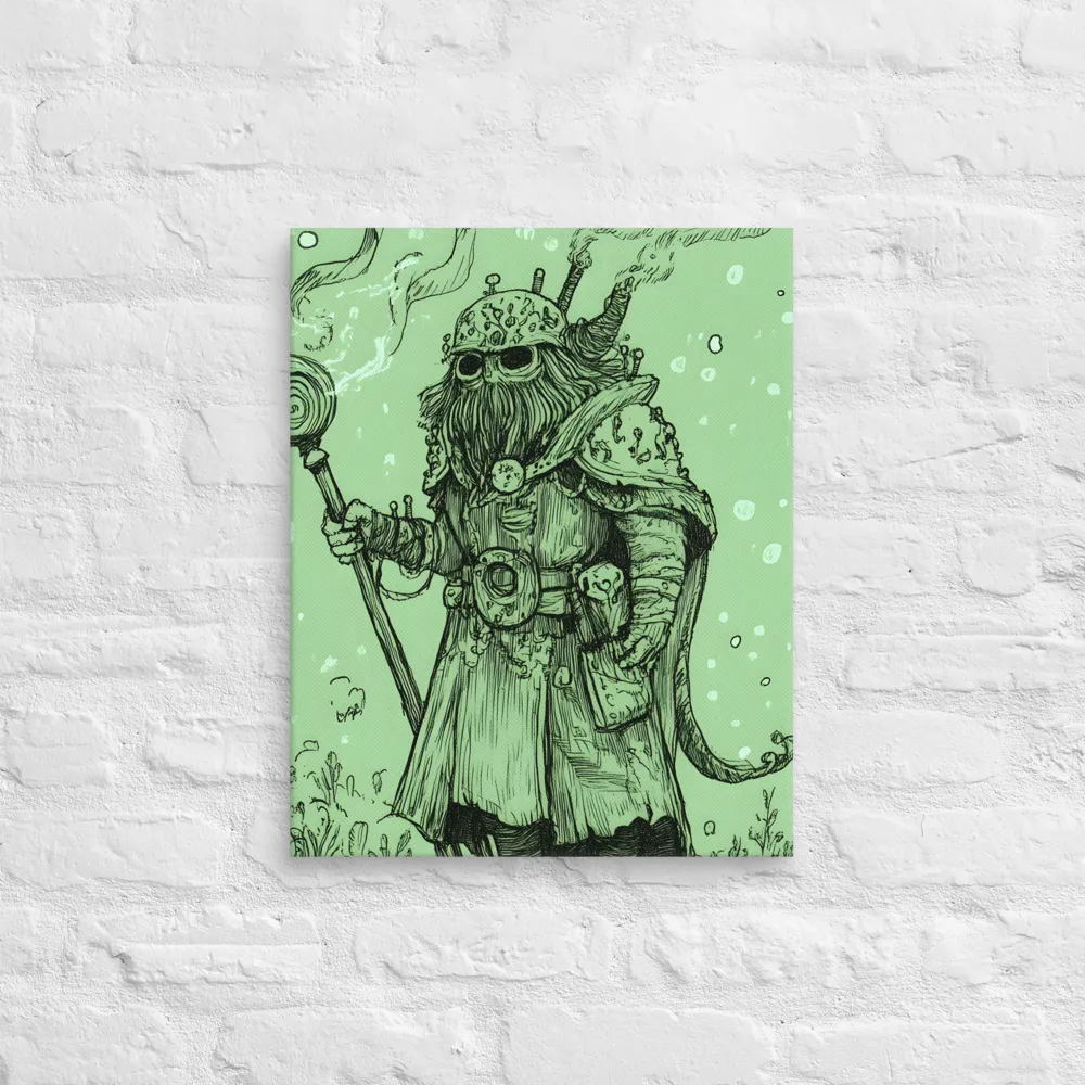The Enigmatic Wizard | Canvas | 16″×20″