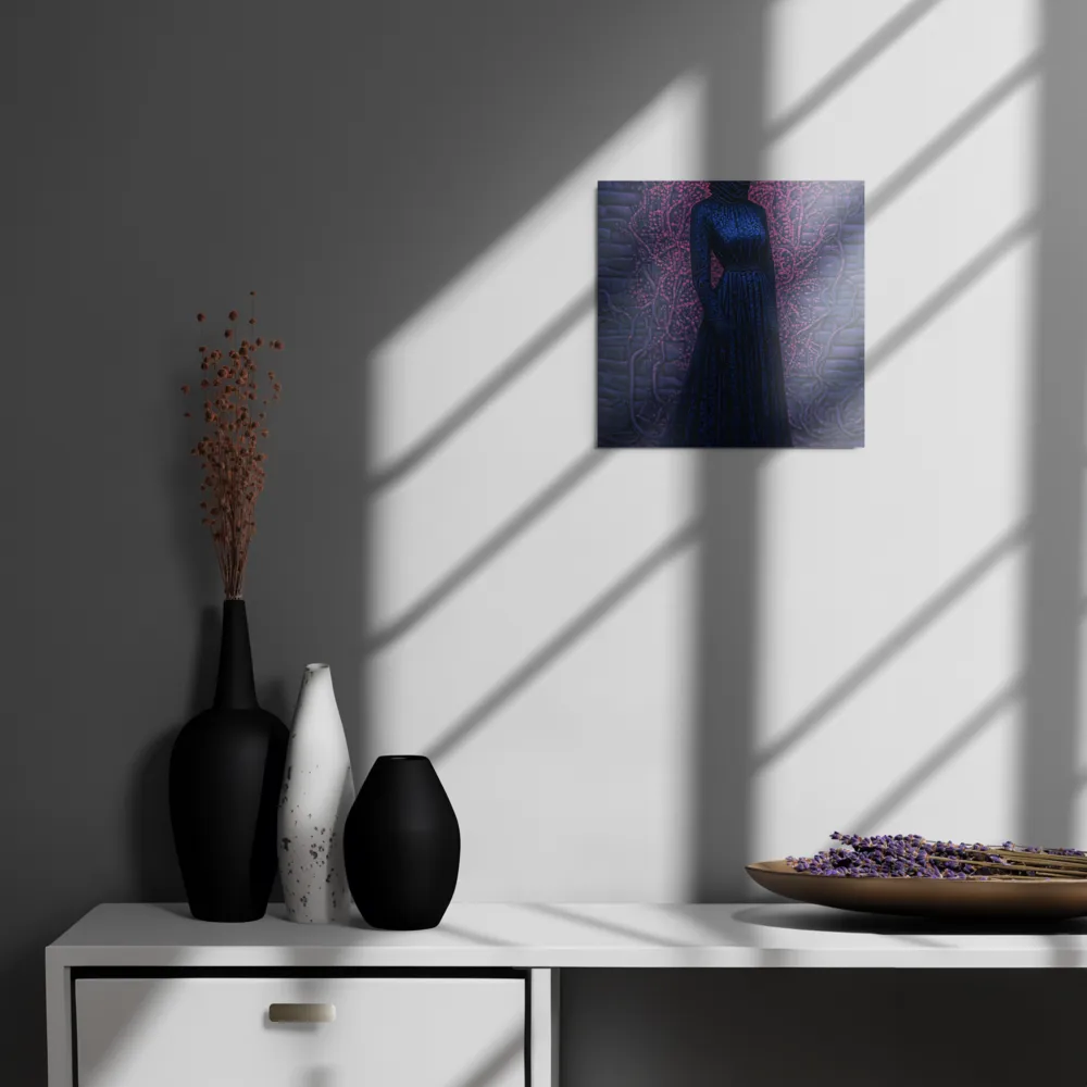 Veil of Enigma | Metal Print | 12″×12″