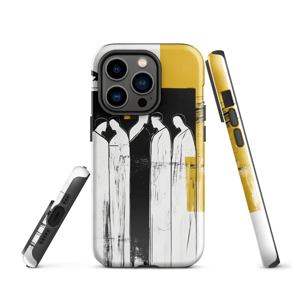 Contemplative Assemblage | Phone Case |  14 Pro | Tough Case | Glossy