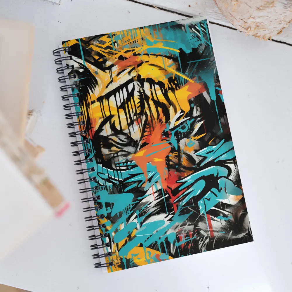 Dynamic Essence of the Tiger | Spiral Notebook