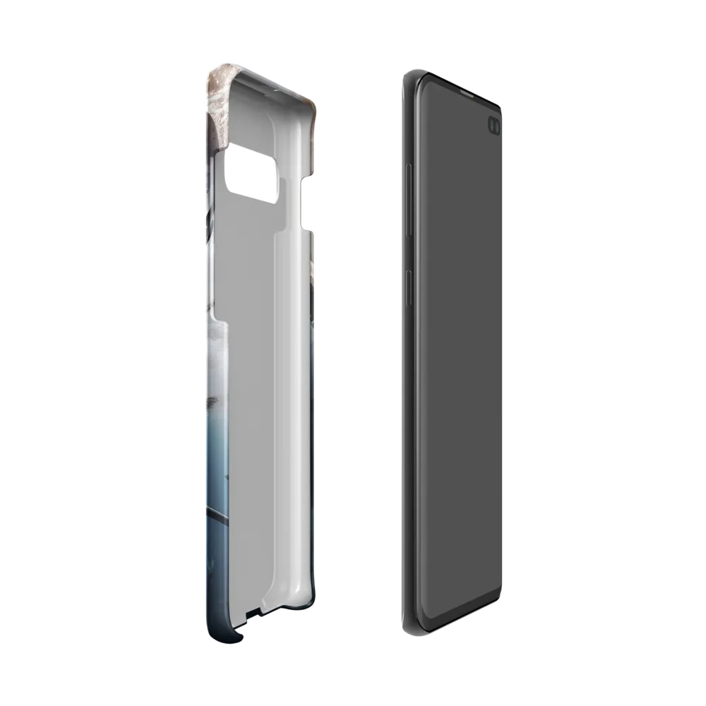 The Apex Predator: An Underwater Encounter | Phone Case |  S10 | Snap Case | Matte