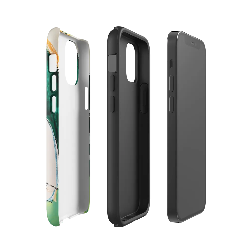 Silent Sorrow | Phone Case |  12 mini | Tough Case | Glossy