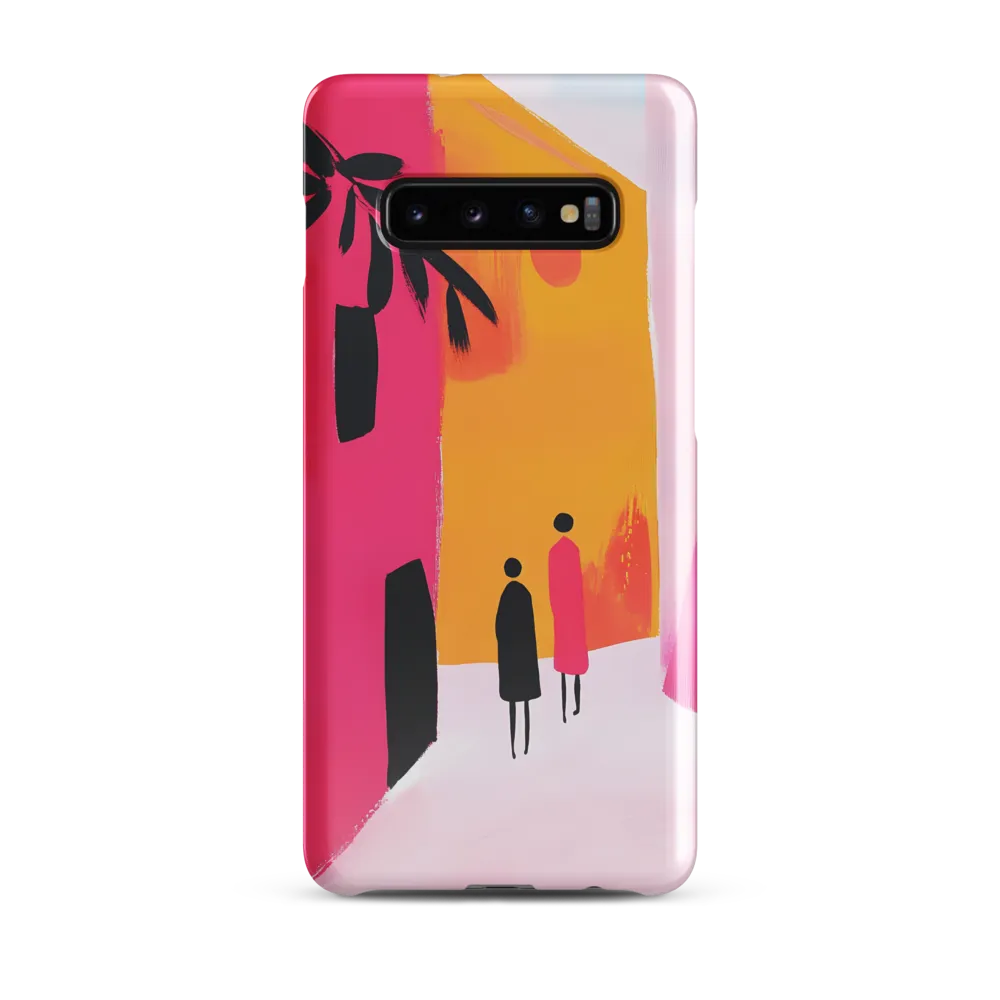 Whispers of Color in the City | Phone Case |  S10 Plus | Snap Case | Glossy