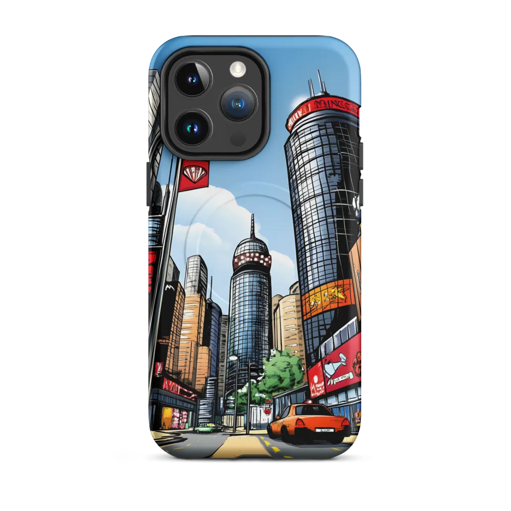 Urban Pulse: A Comic Cityscape