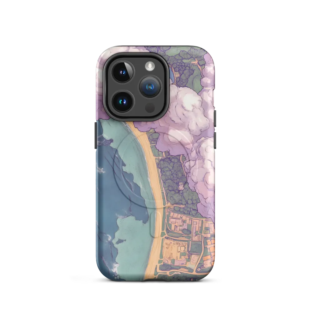 Serenity Over the Coast | Phone Case |  14 Pro | MagSafe® Tough Case | Matte
