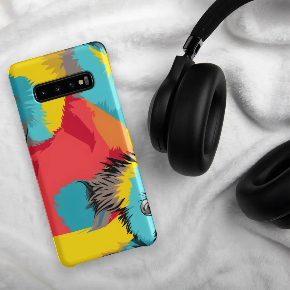 Whimsical Koalas in Vibrant Colors | Phone Case |  S10 Plus | Snap Case | Matte