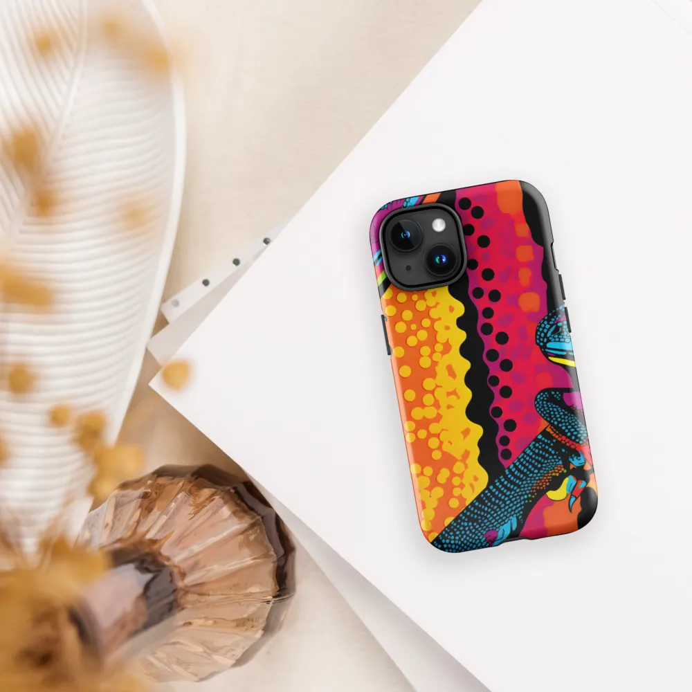 Colorful Encounters: The Playful Geckos