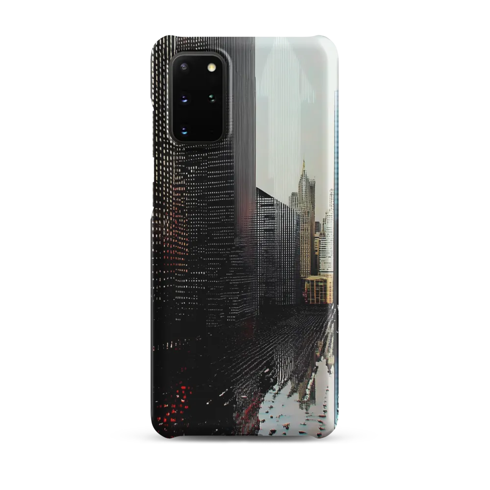 Reflections of Urban Abstraction | Phone Case |  S20 Plus | Snap Case | Matte
