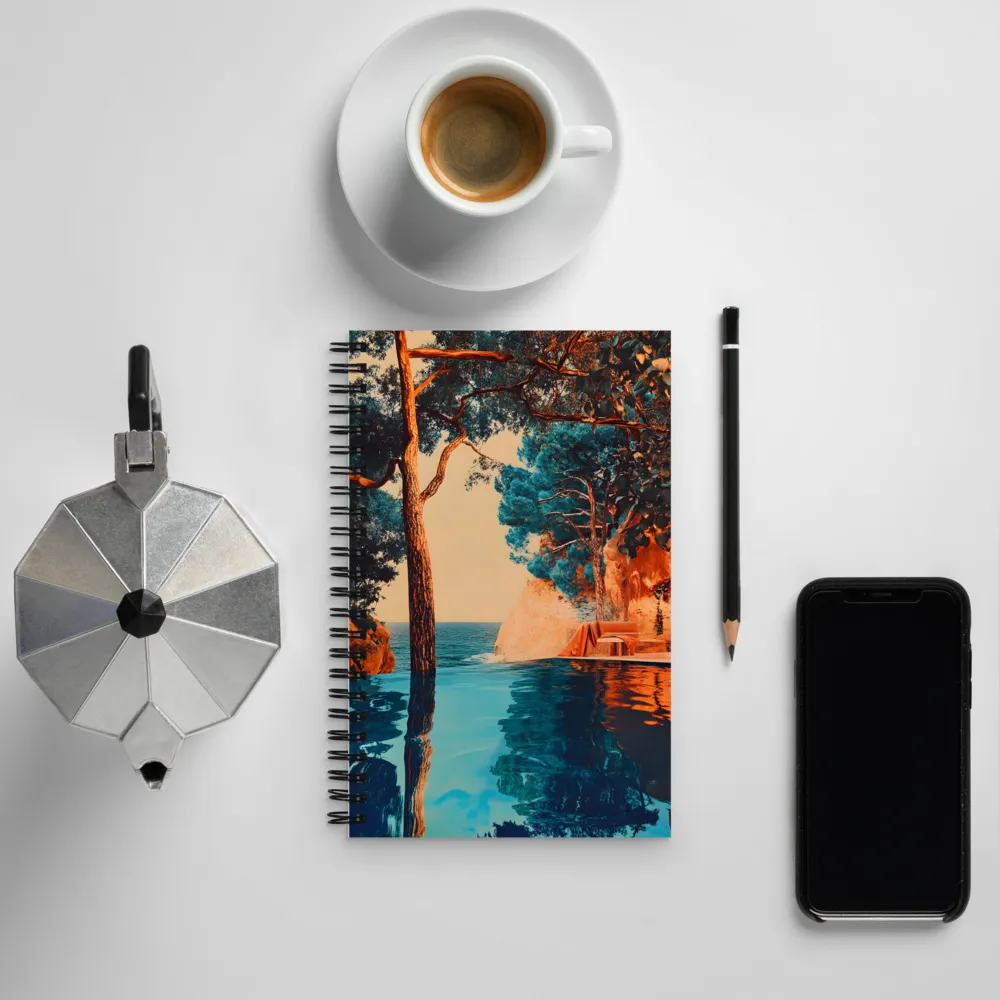 Reflections of Tranquility | Spiral Notebook