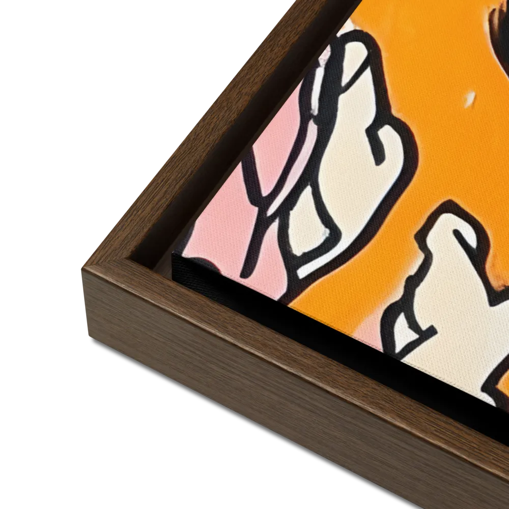 A Journey into Freedom | Canvas with Brown Frame | 24″×36″