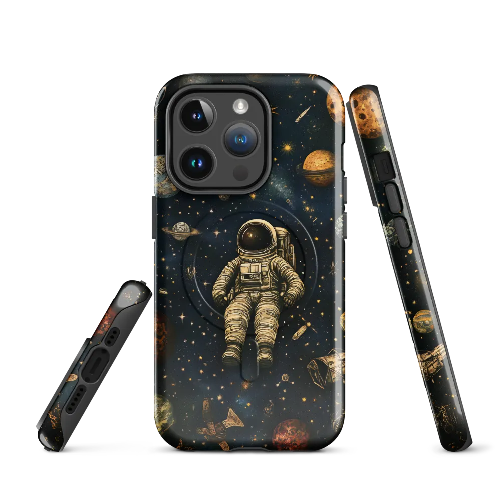 Cosmic Voyage: An Astronaut's Solitude