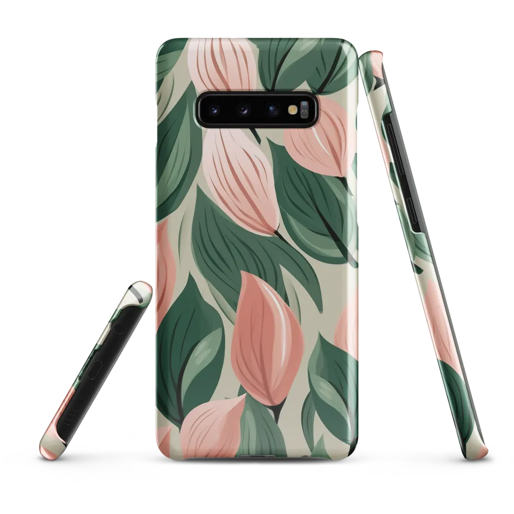 Floral Symphony in Modern Hues | Phone Case |  S10 Plus | Snap Case | Glossy