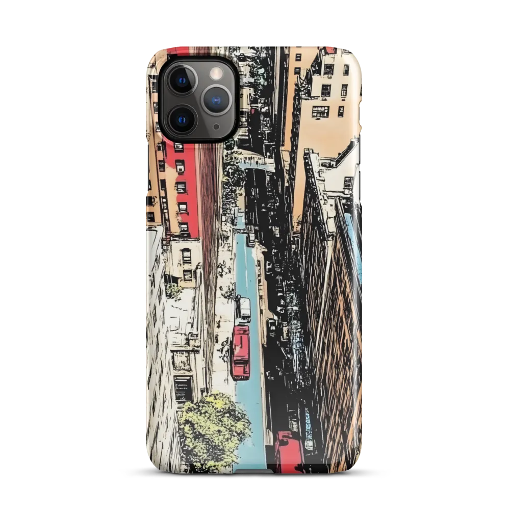 Urban Dynamics: A Bird's Eye View | Phone Case |  11 Pro Max | Snap Case | Glossy