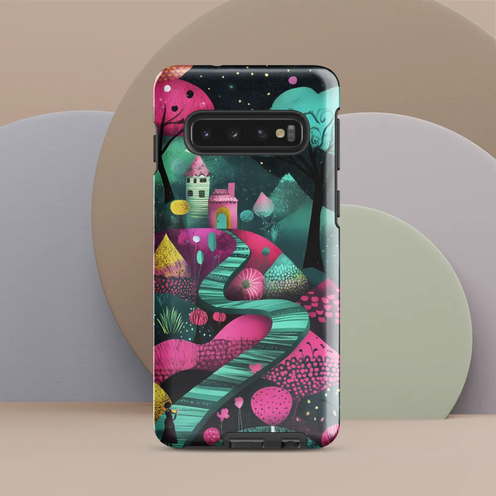 Whimsical Journey through Colorful Lands