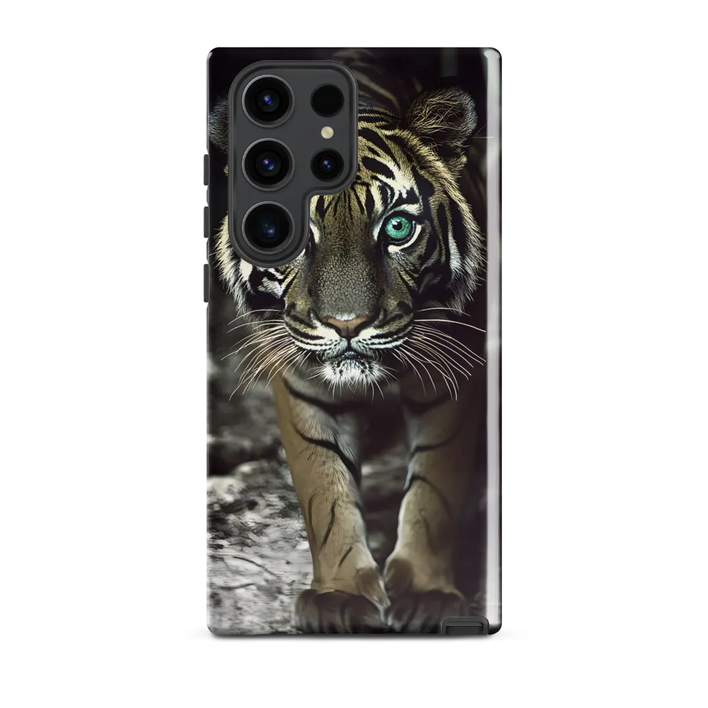 Majestic Gaze: The Tiger's Presence
