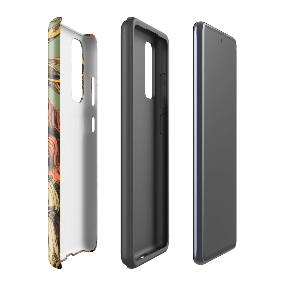 Elegance Beneath the Waves | Phone Case |  S20 FE | Tough Case | Glossy