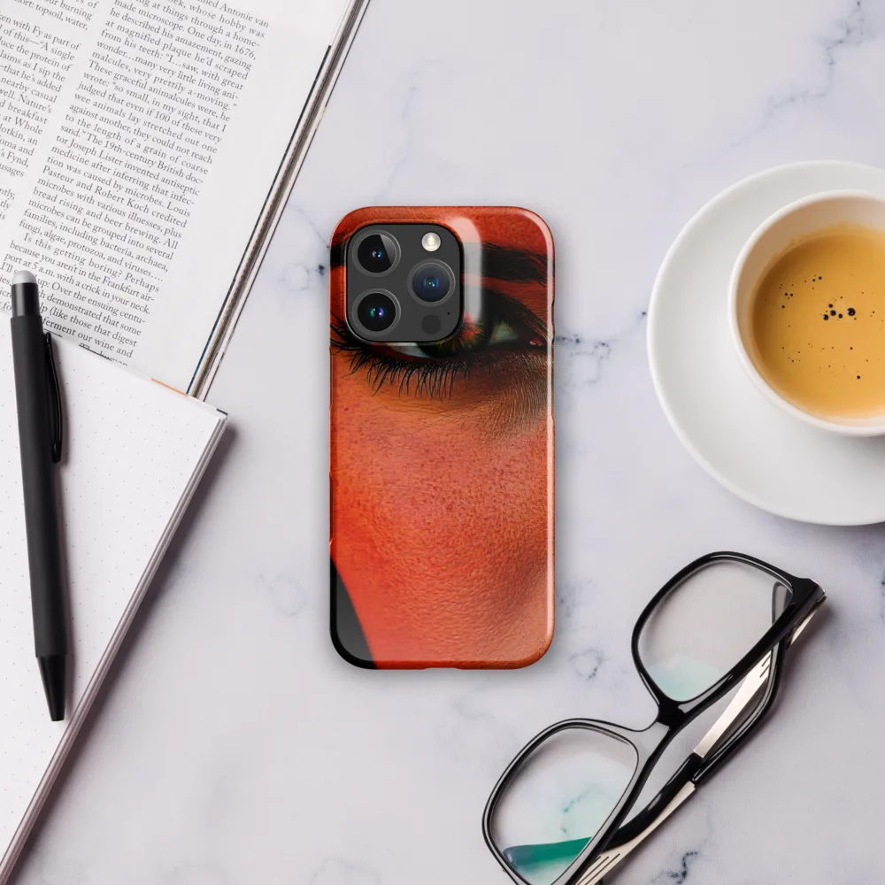 Gaze of Intensity | Phone Case |  16 Pro | Snap Case | Glossy