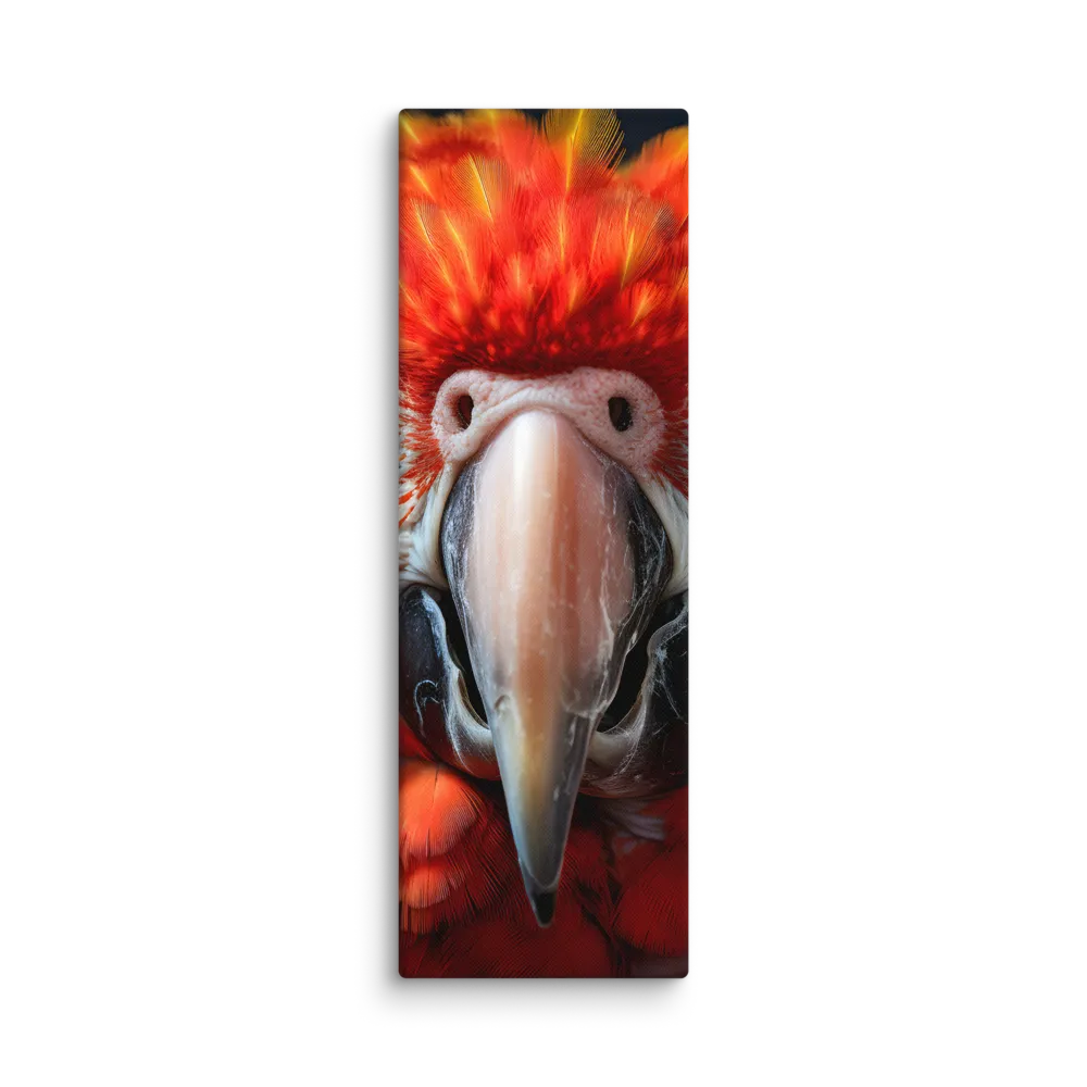The Fiery Gaze of the Parrot