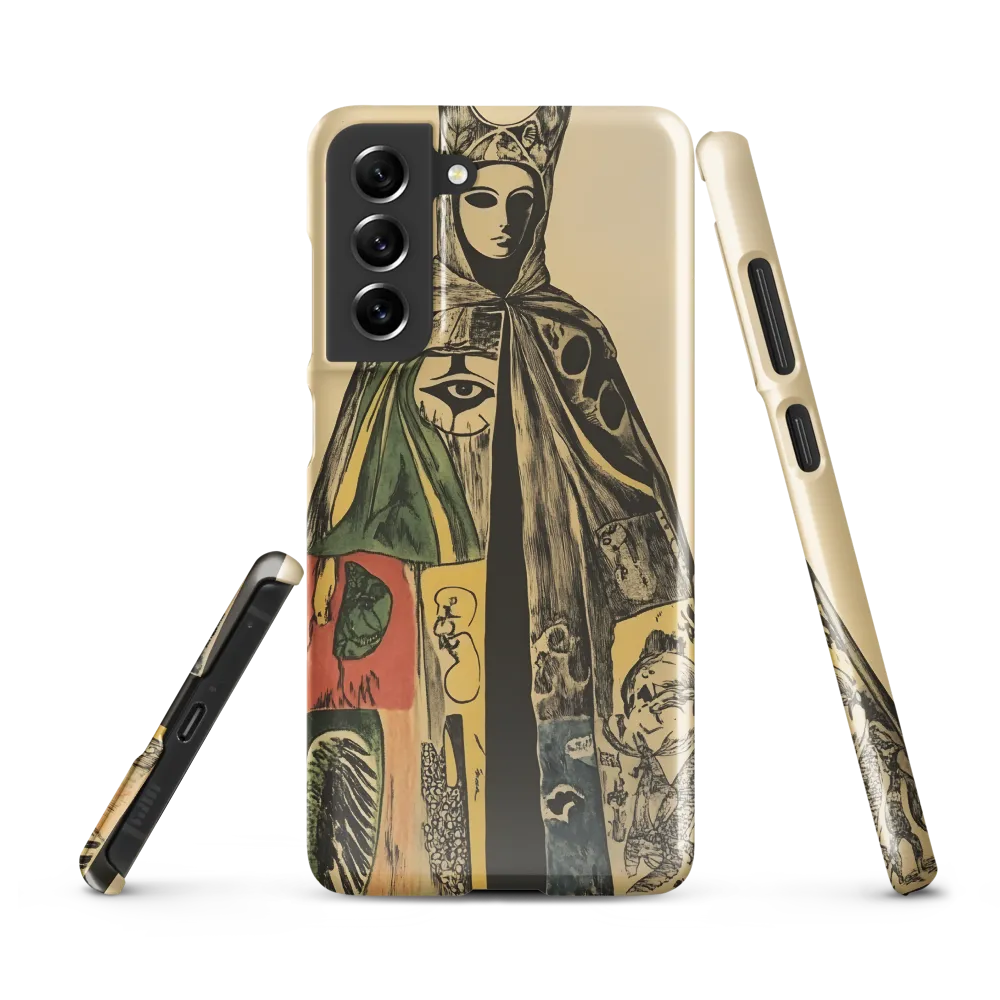 Mystical Cloak of Symbols | Phone Case |  S21 FE | Snap Case | Glossy