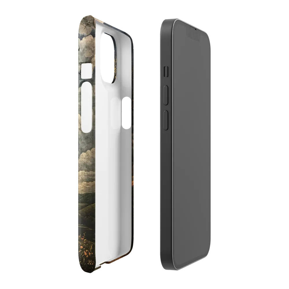 Embracing Nature's Serenity | Phone Case |  14 | Snap Case | Glossy