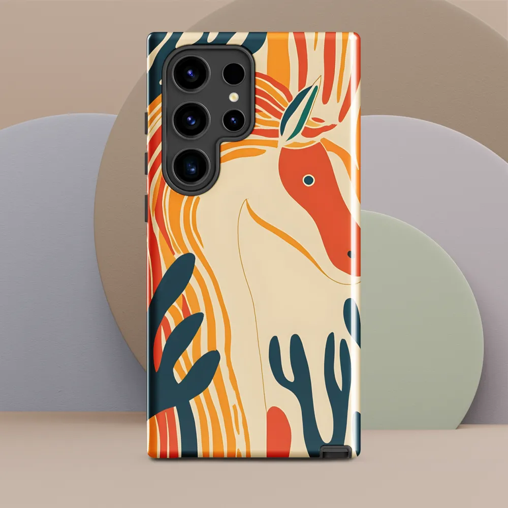 Whimsical Unicorn in a Lush Landscape