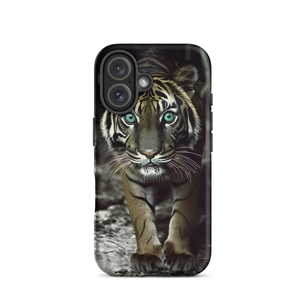 Majestic Gaze: The Tiger's Presence | Phone Case