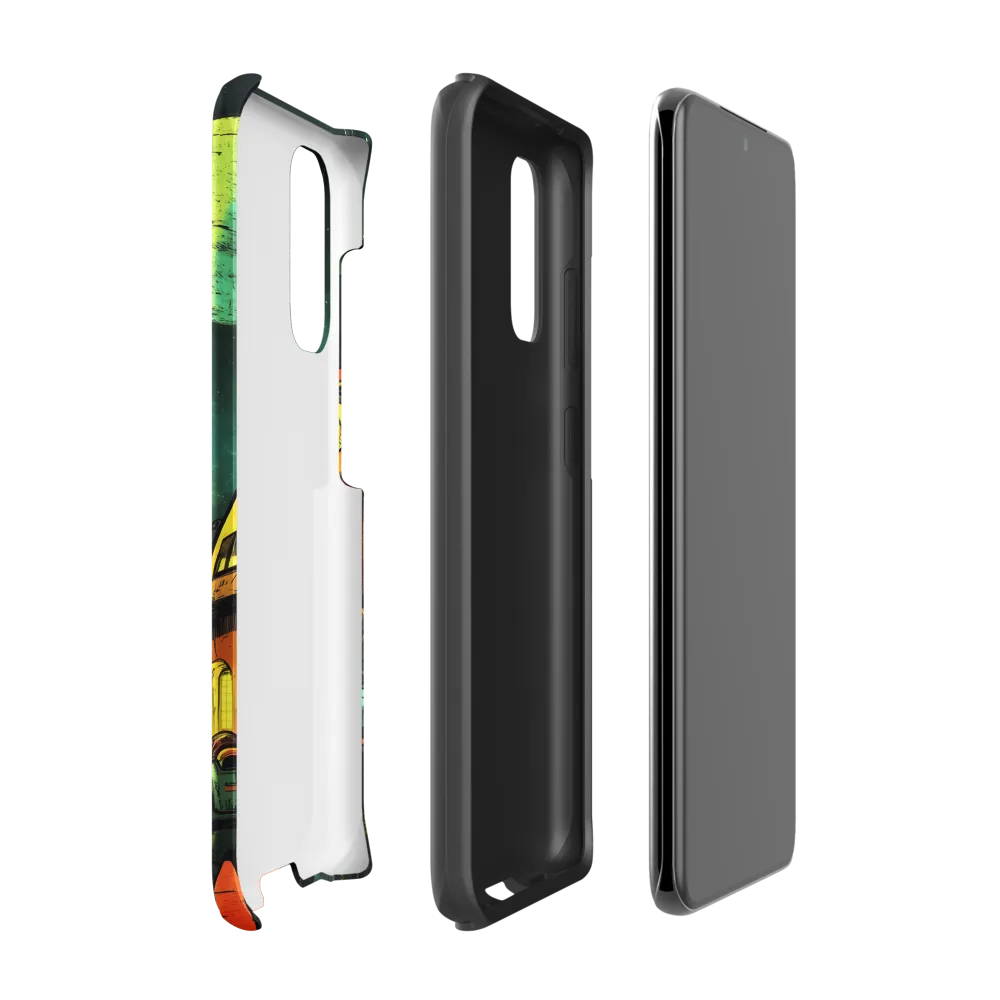 Cosmic Exploration: The Silent Journey | Phone Case |  S20 | Tough Case | Matte