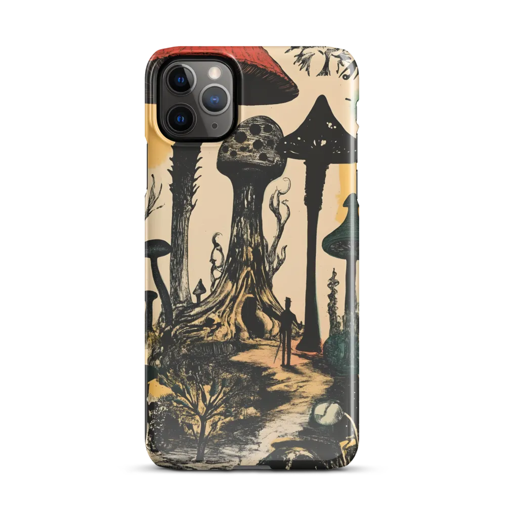 Whimsical Mycelium Realm | Phone Case |  11 Pro Max | Snap Case | Glossy