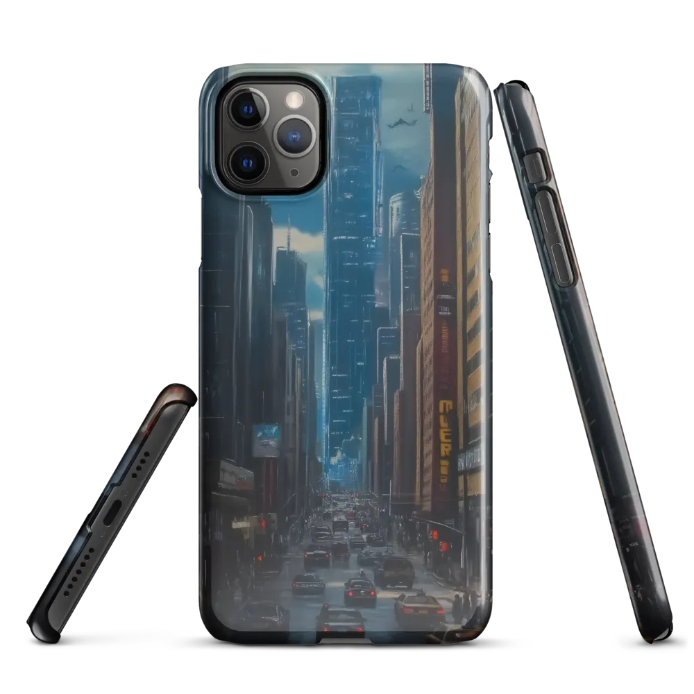 Urban Symphony: A Cityscape Reverie | Phone Case |  11 Pro Max | Snap Case | Glossy