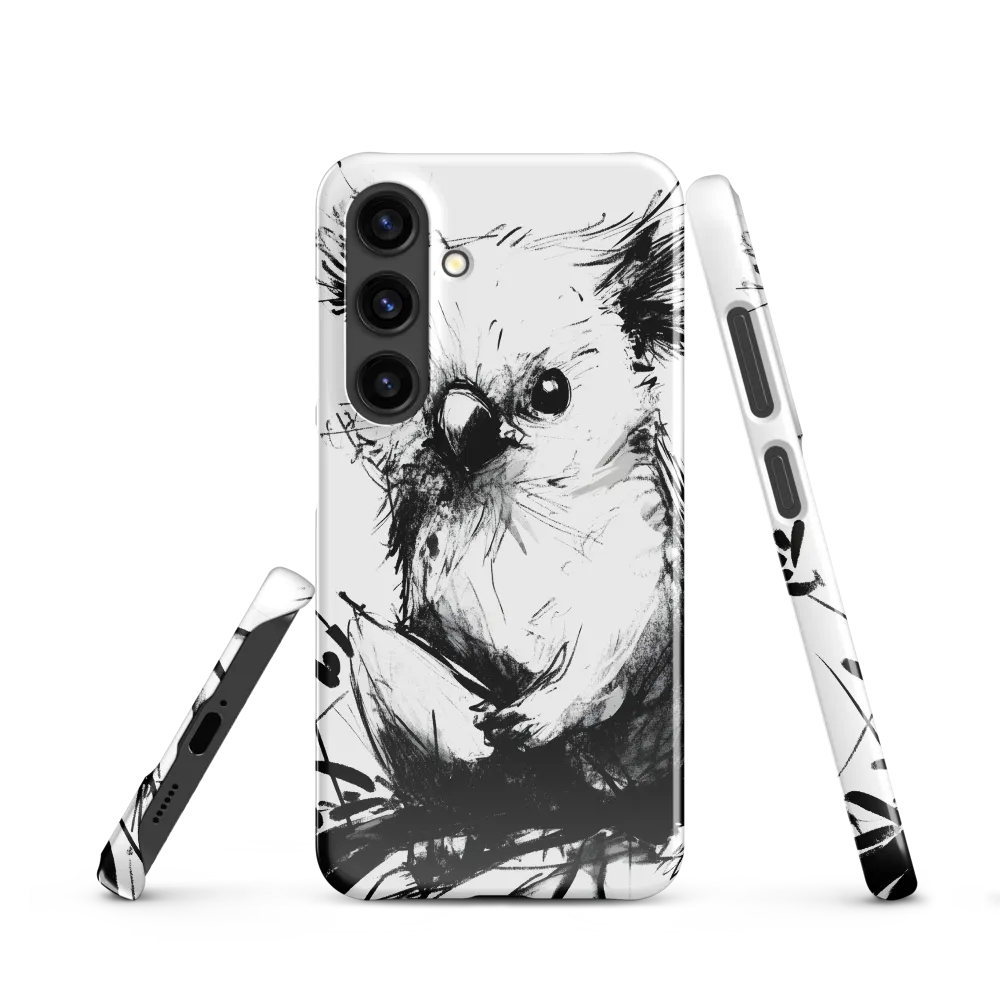 Whimsical Koala in Ink