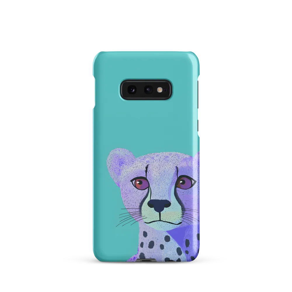 Curious Cheetah | Phone Case |  S10e | Snap Case | Matte