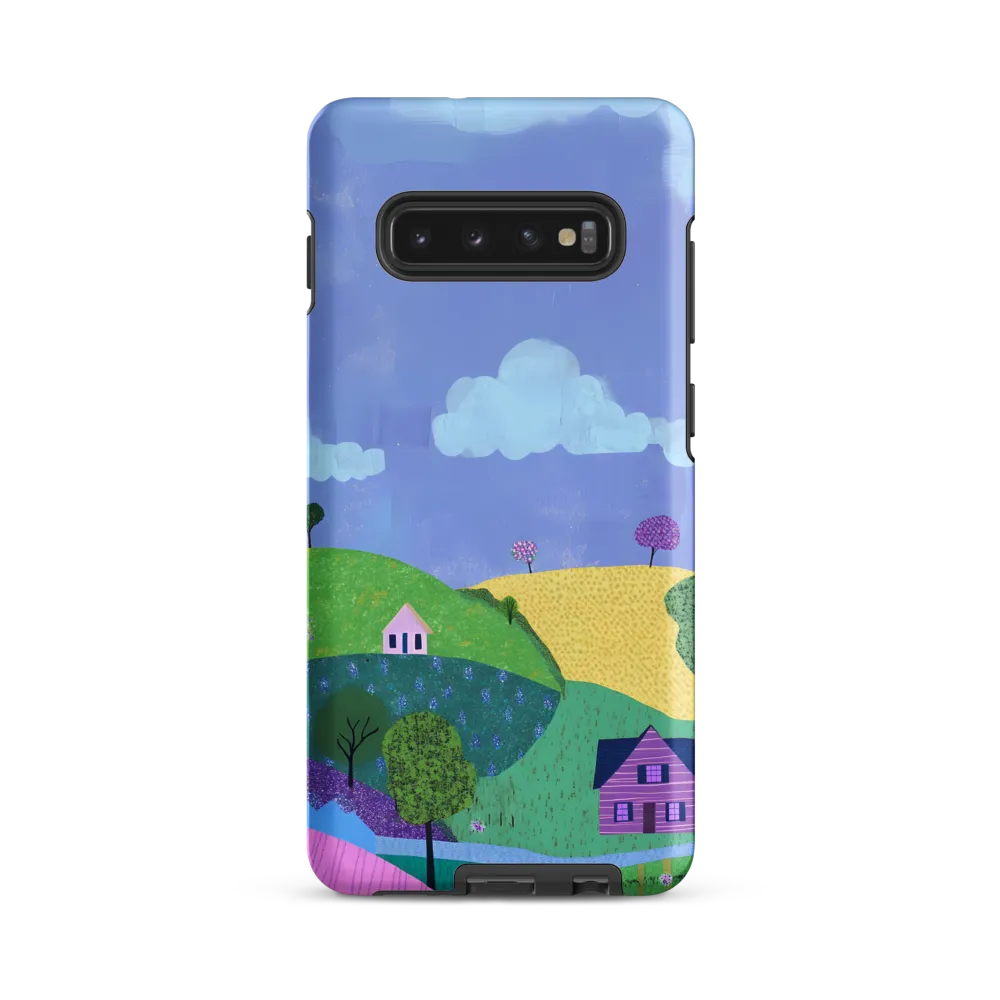 Whimsical Hills and Quaint Homes