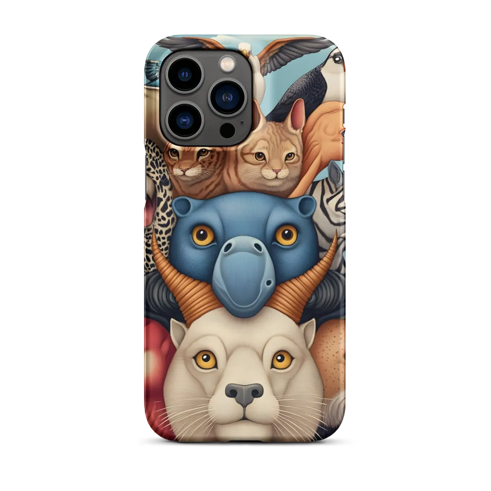 Harmonious Echoes of Wildlife | Phone Case |  14 Pro Max | Snap Case | Matte