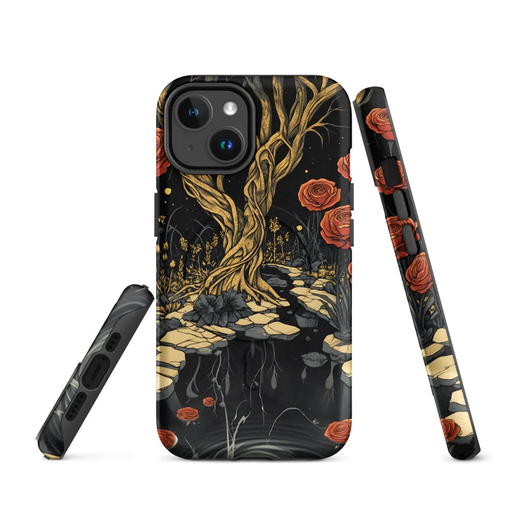 Whispers of the Enchanted Garden | Phone Case |  14 | MagSafe® Tough Case | Matte