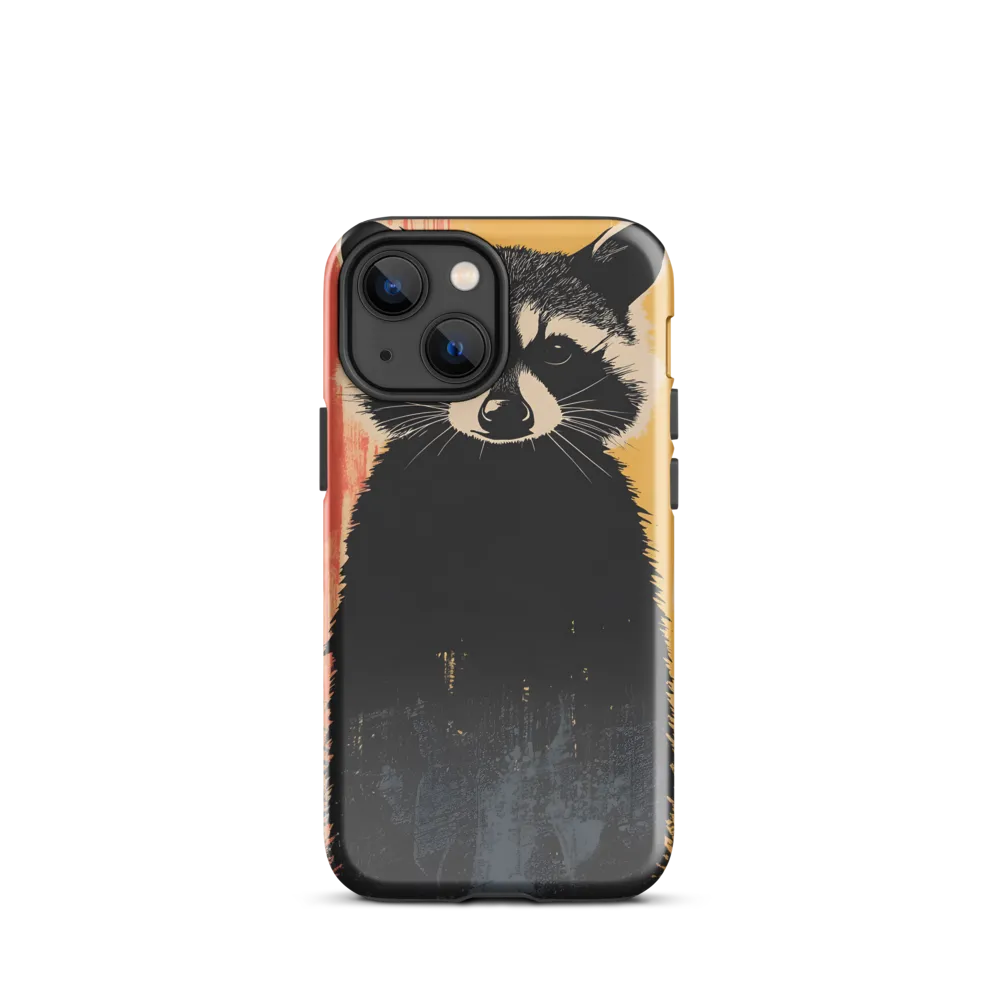 Whimsical Raccoon Portrait
