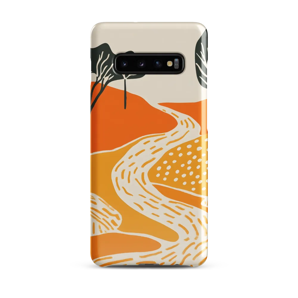 Winding Paths of Color | Phone Case |  S10 Plus | Snap Case | Glossy