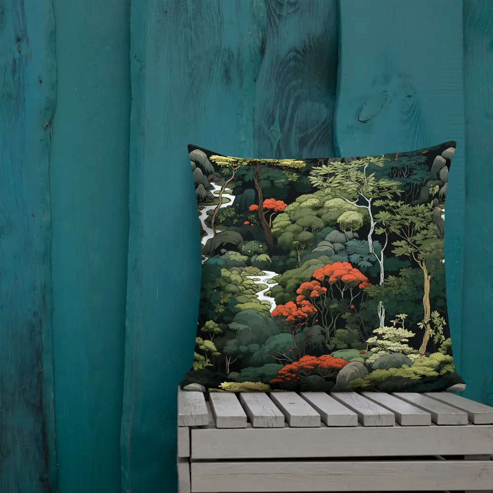 Whispers of the Forest | Pillow & Pillow Case | Multiple Sizes